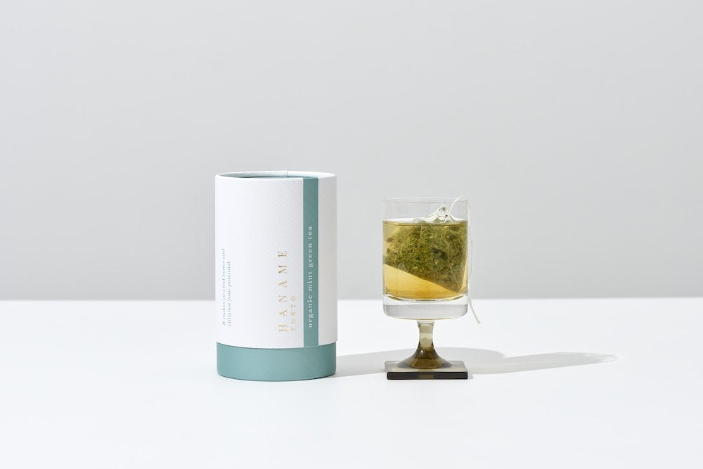 haname tokyo mint green tea